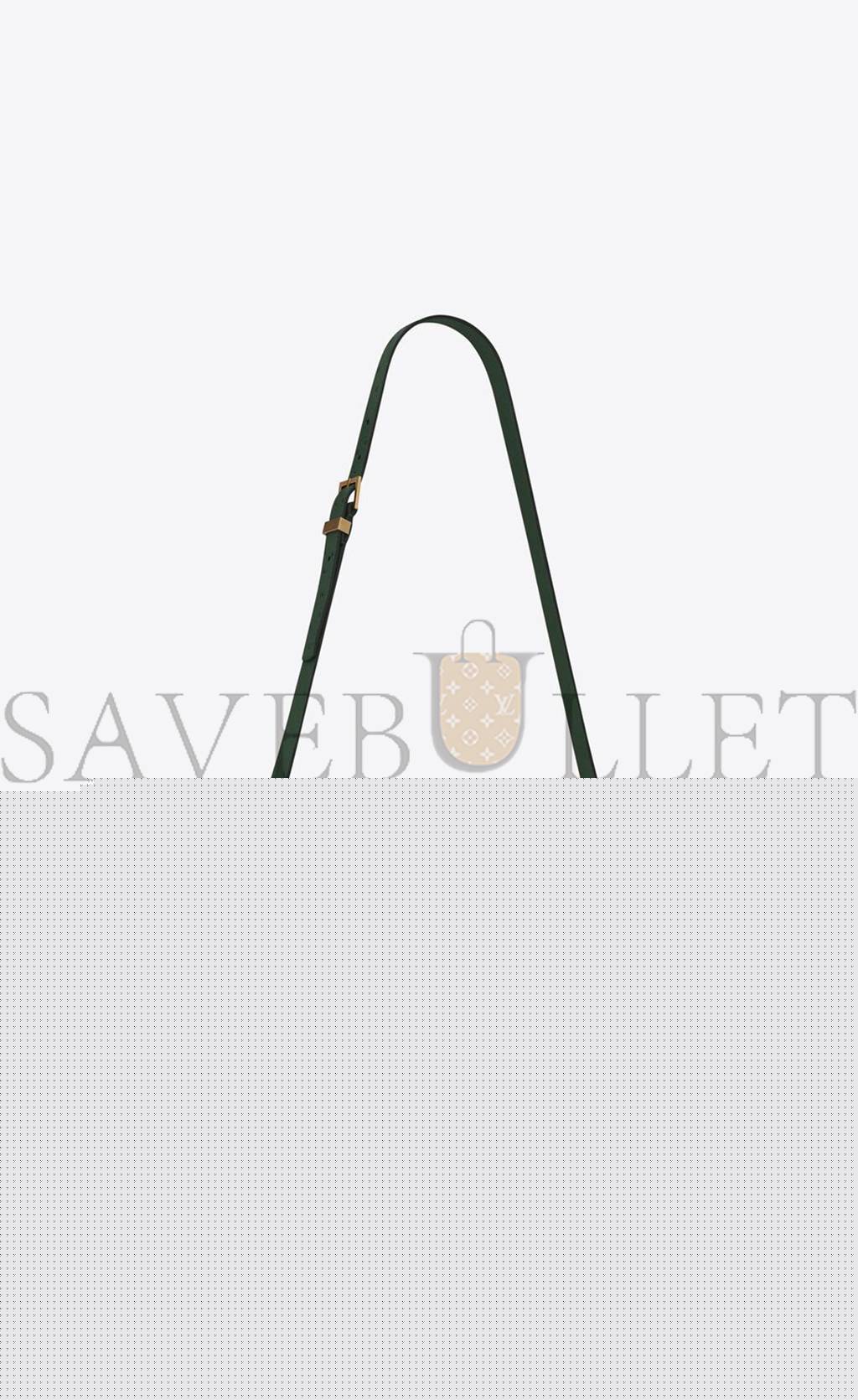 YSL MANHATTAN SHOULDER BAG IN OSTRICH 579271L3F0W3222 (29*20*7.5cm)