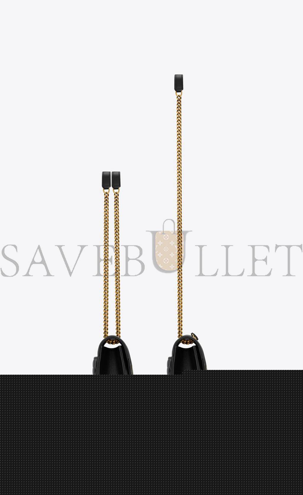 YSL ENVELOPE MEDIUM IN MIX MATELASS&EACUTE; LEATHER 600185AABZO1025 (24*17.5*6cm)