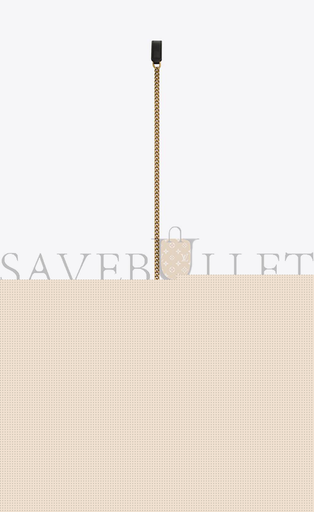 YSL SMALL ENVELOPE IN MIX MATELASS&EACUTE; LEATHER 600195AABZO1025 (21*13*6cm)