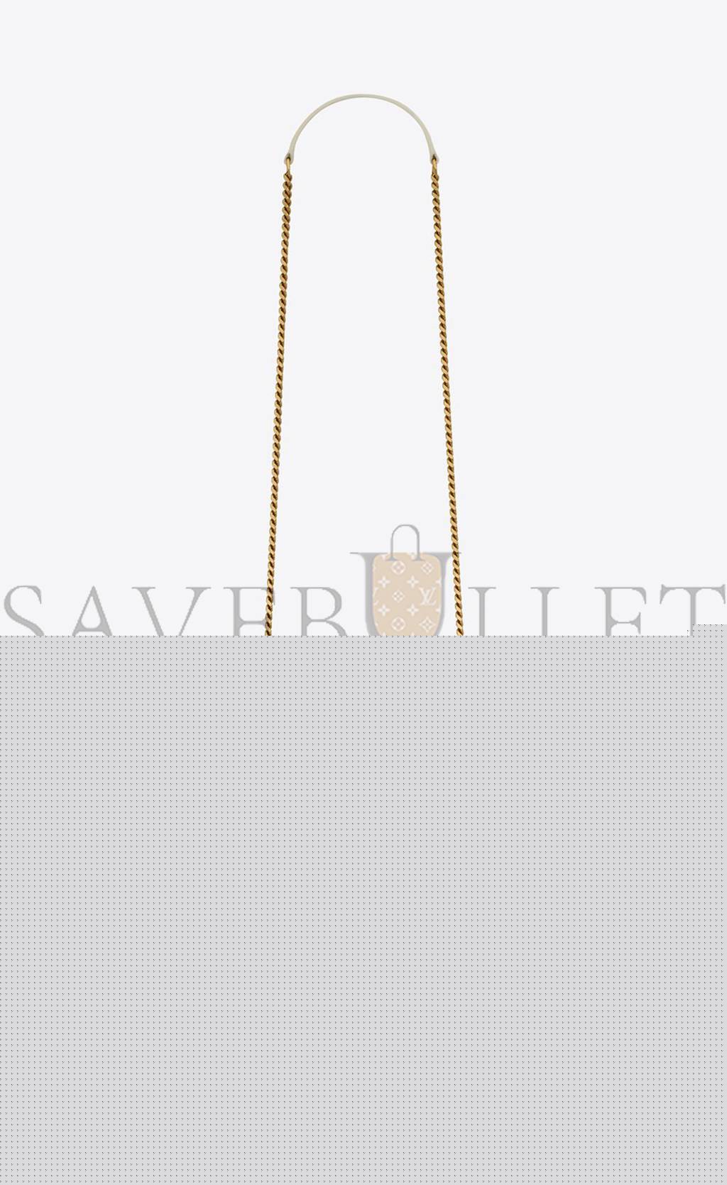 YSL SMALL ENVELOPE IN MIX MATELASS&EACUTE; LEATHER 600195AABZO9290 (21*13*6cm)