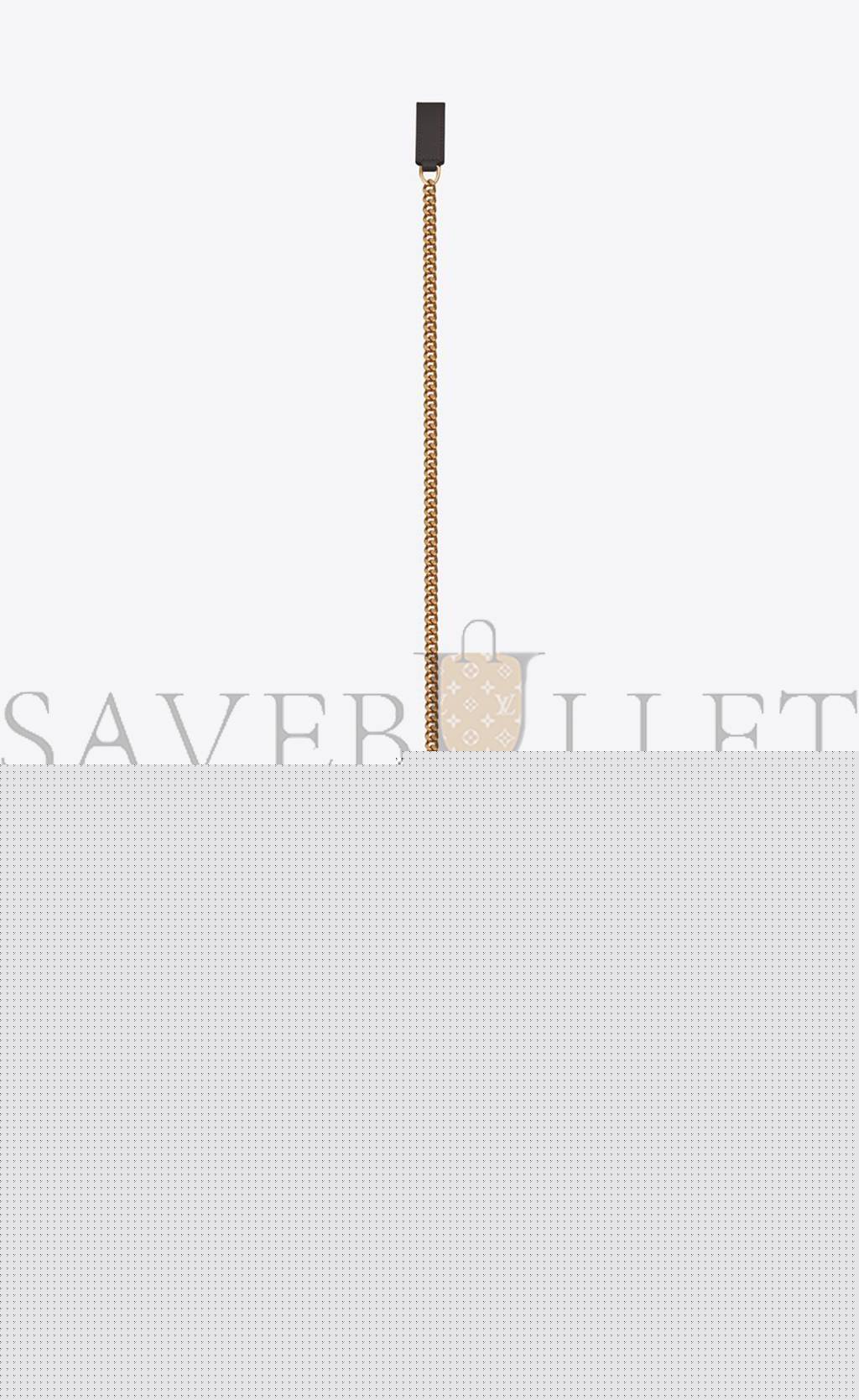 YSL ENVELOPE SMALL BAG IN MIX MATELASS&EACUTE; GRAIN DE POUDRE EMBOSSED LEATHER 600195BOW971112 (21*13*6cm)
