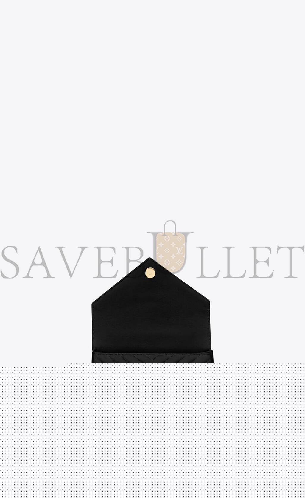 YSL COLLEGE MEDIUM CHAIN BAG IN QUILTED LEATHER 600279BRM071000 (24*17*6.5cm)