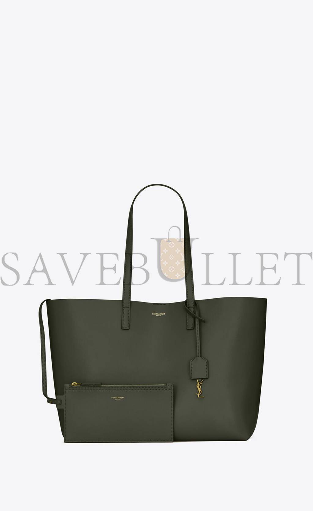 ysl shopping saint laurent ew in S*pple leather 600281csv0j3045 (37*28*13cm)