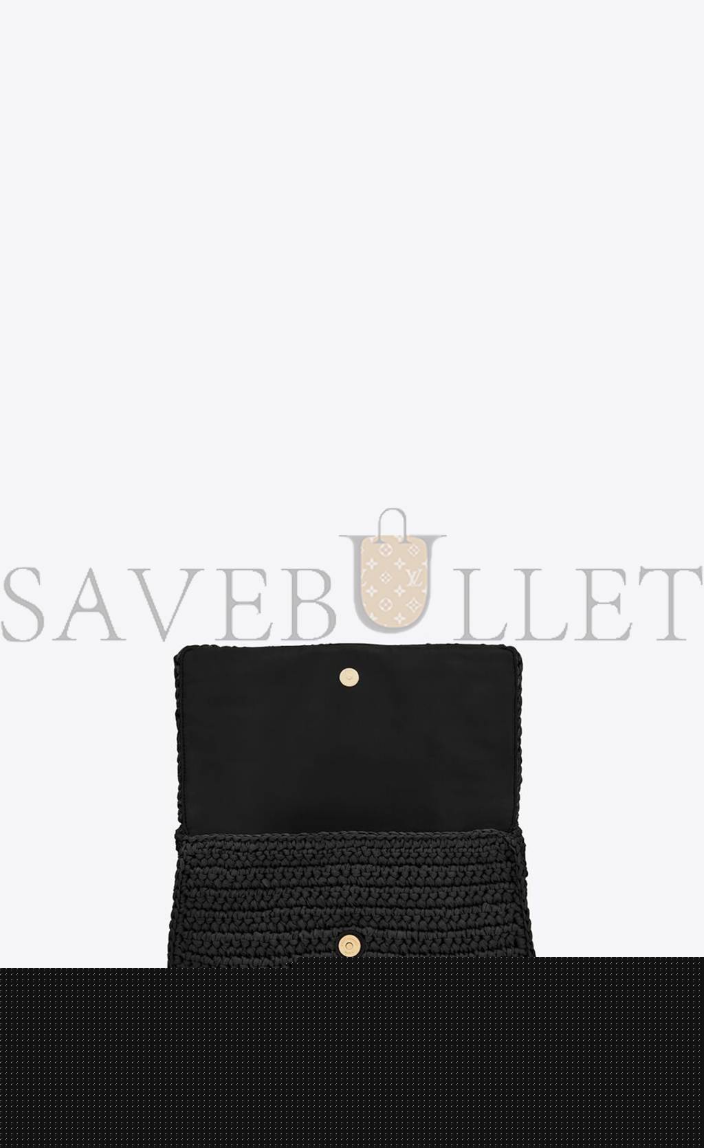 YSL KATE 99 CHAIN BAG WITH TASSEL IN RAFFIA 604276GG66W1000 (48*36*16cm)