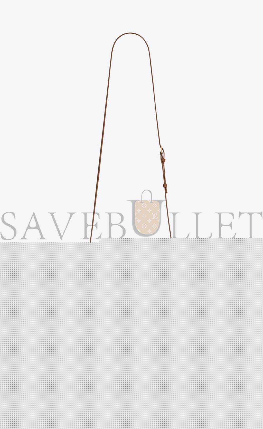 YSL LOU CAMERA BAG IN QUILTED SUEDE AND SMOOTH LEATHER 6125441S7R77761 (23*16*6cm)