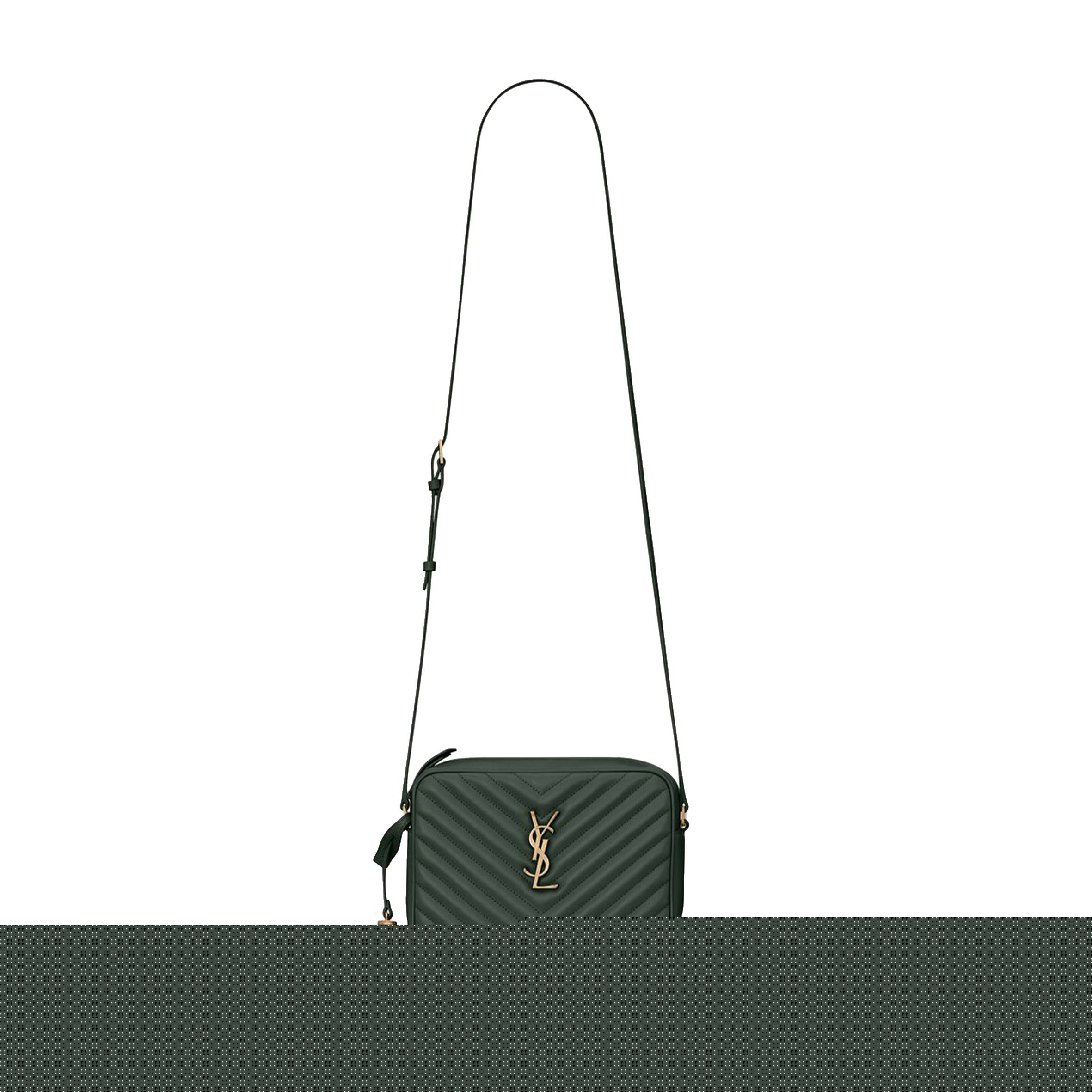 YSL LOU CAMERA BAG IN QUILTED LEATHER 612544DV7073045 (23*16*6cm)
