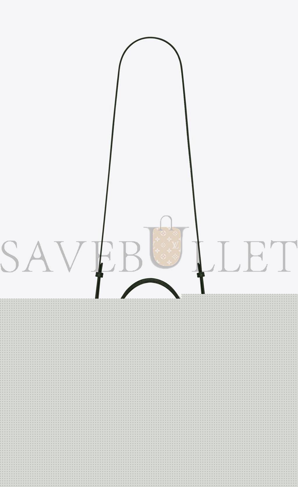 YSL CASSANDRA MINI TOP HANDLE BAG IN CROCODILE-EMBOSSED SHINY LEATHER 623930DND0J3144 (20*16*7.5cm)