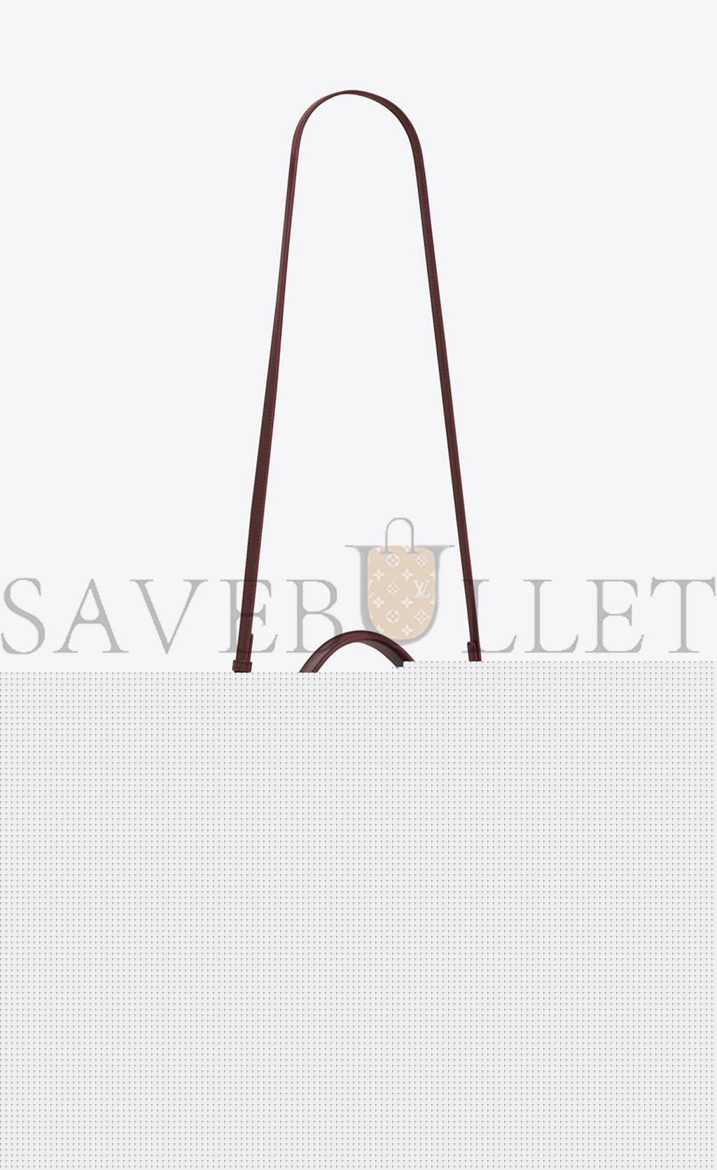 YSL CASSANDRA MEDIUM TOP HANDLE BAG IN BOX SAINT LAURENT LEATHER 6239310SX0W2045 (24.5*20*11.5cm)