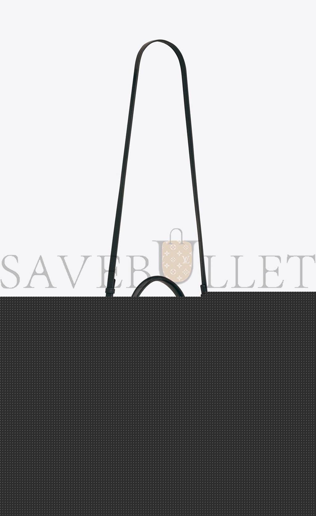 YSL CASSANDRA MEDIUM TOP HANDLE BAG IN BOX SAINT LAURENT LEATHER 62393116C7W1089 (24.5*20*11.5cm)