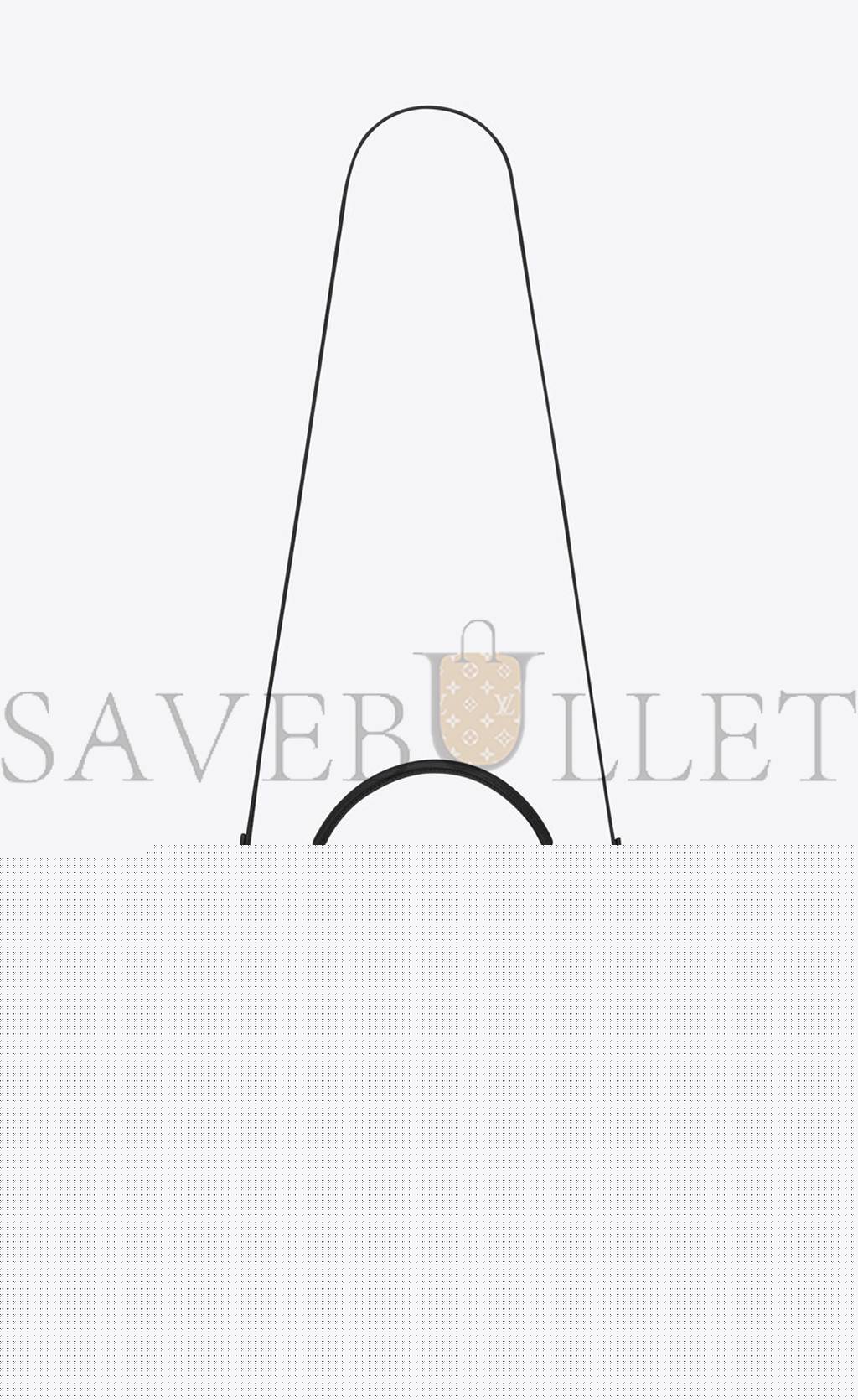 YSL CASSANDRA MEDIUM TOP HANDLE BAG IN GRAIN DE POUDRE EMBOSSED LEATHER 623931BOW0W1000 (24.5*20*11.5cm)