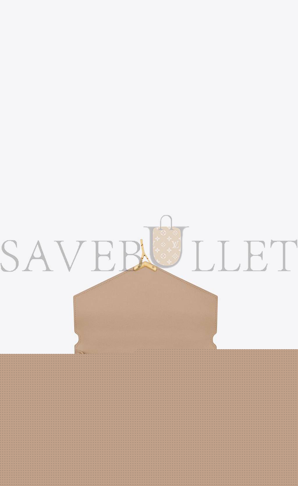 YSL CASSANDRA MEDIUM TOP HANDLE BAG IN GRAIN DE POUDRE EMBOSSED LEATHER 623931BOW0W2721 (24.5*20*11.5cm)