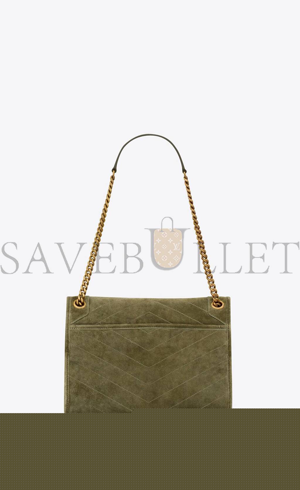 YSL NIKI MEDIUM IN SUEDE 6331581U8273206 (28*20*8.5cm)