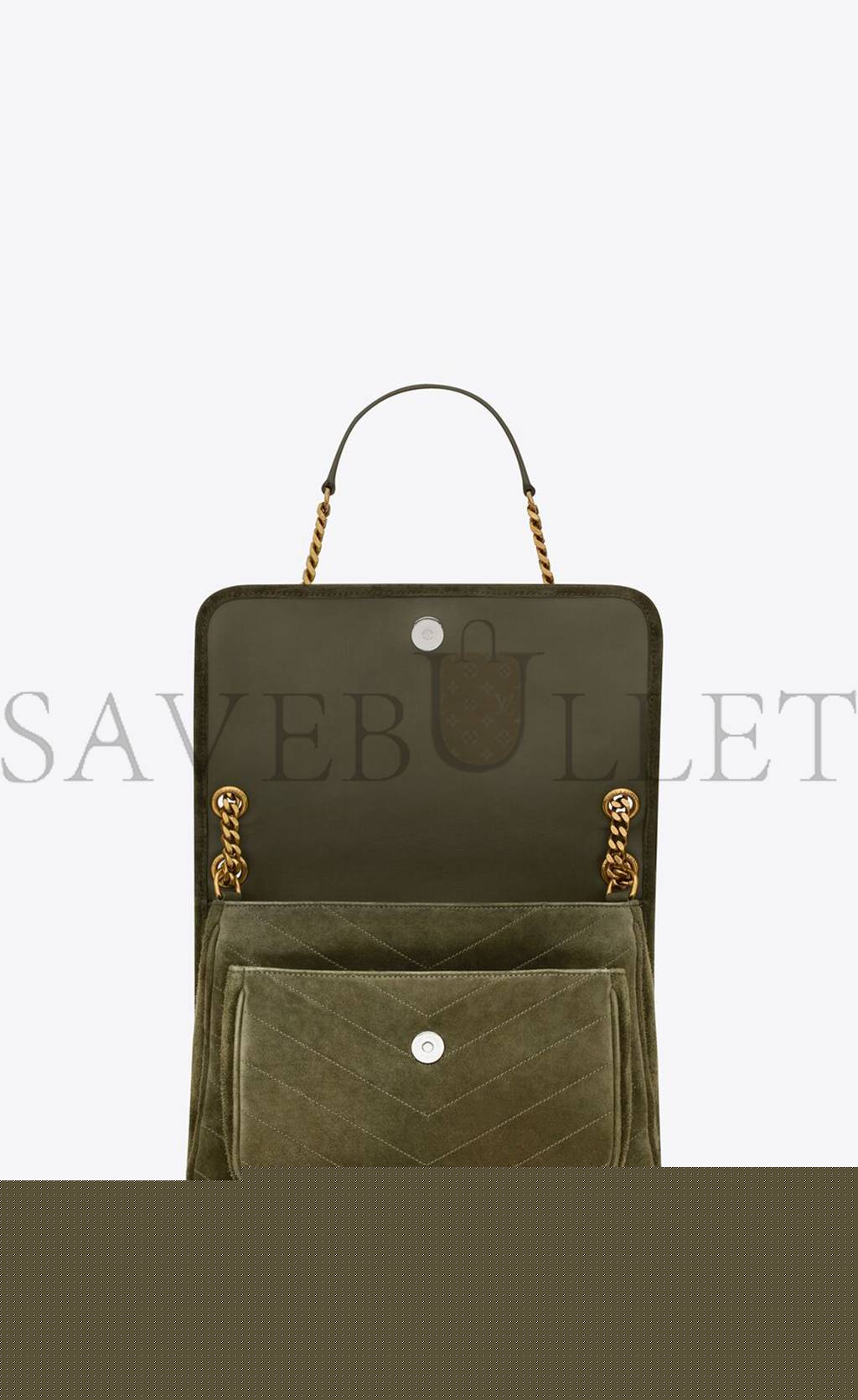 YSL NIKI MEDIUM IN SUEDE 6331581U8273206 (28*20*8.5cm)