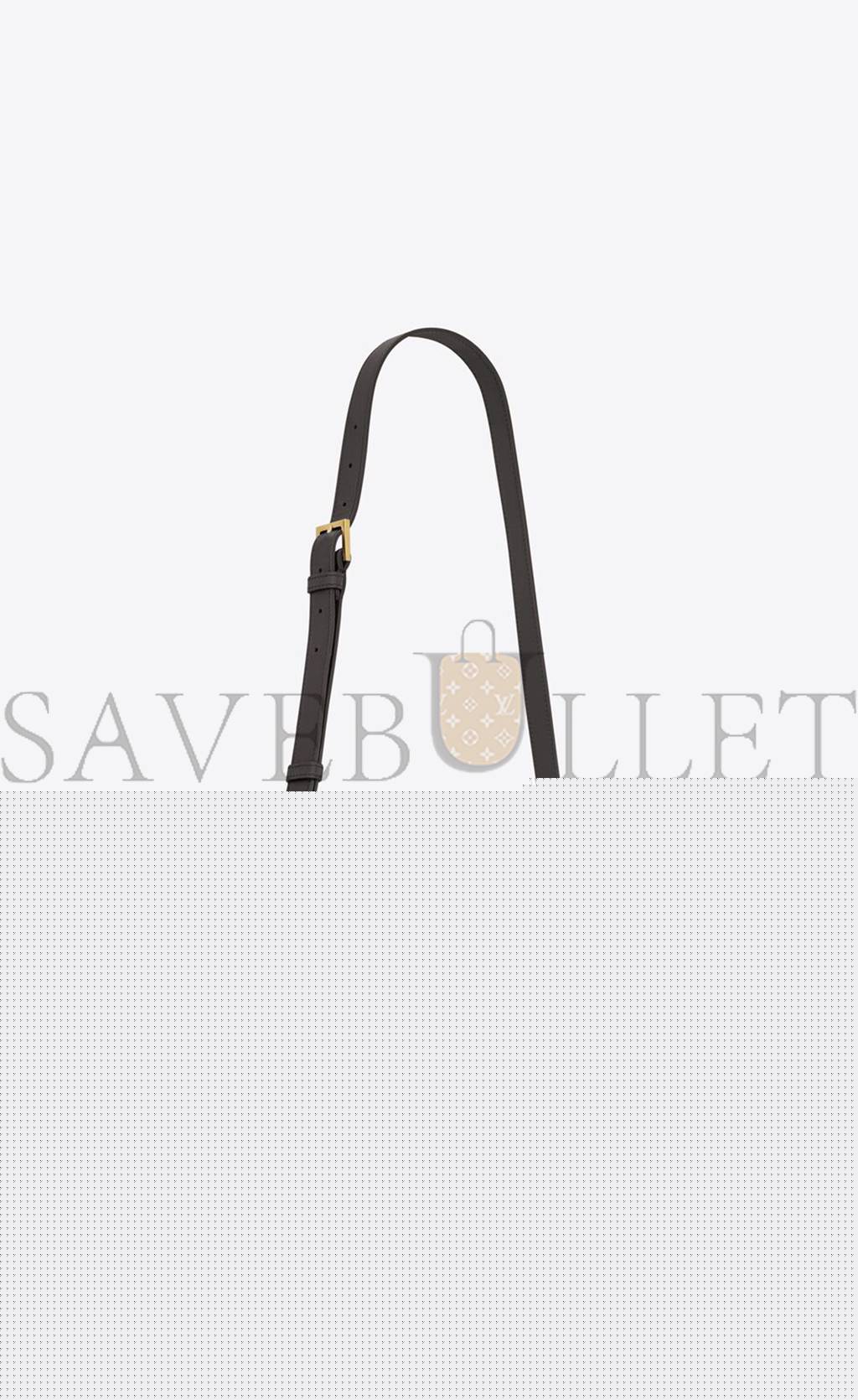 YSL SOLFERINO MEDIUM SATCHEL IN BOX SAINT LAURENT LEATHER 6343050SX0W1112 (23*16*6cm)