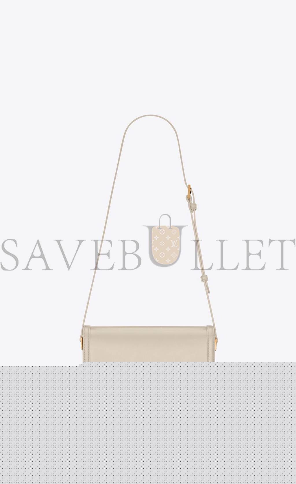 YSL SOLFERINO MEDIUM SATCHEL IN BOX SAINT LAURENT LEATHER 6343050SX0W9207 (23*16*6cm)
