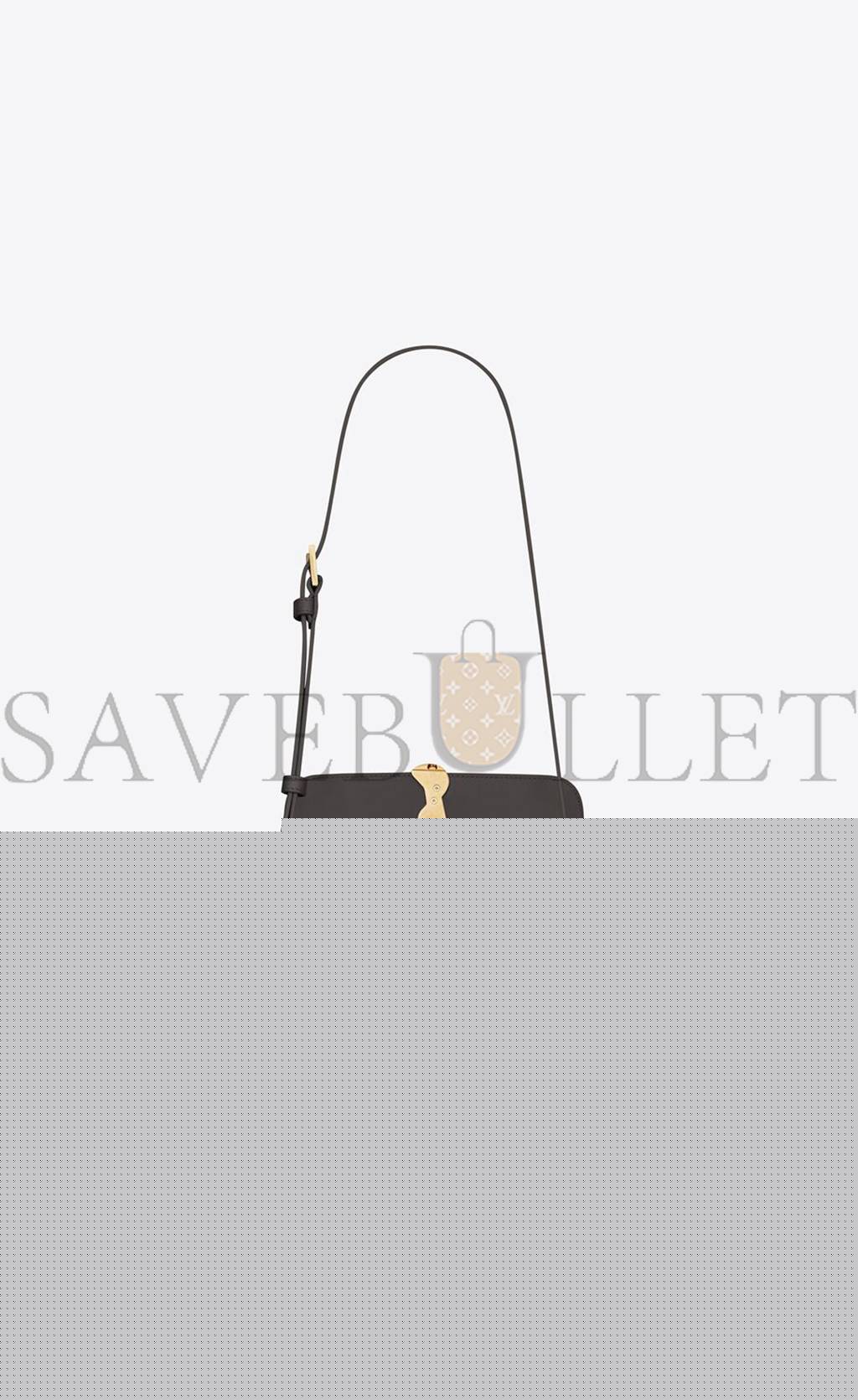 YSL SOLFERINO SMALL SATCHEL IN BOX SAINT LAURENT LEATHER 6343060SX0W1112 (19*13*5cm)
