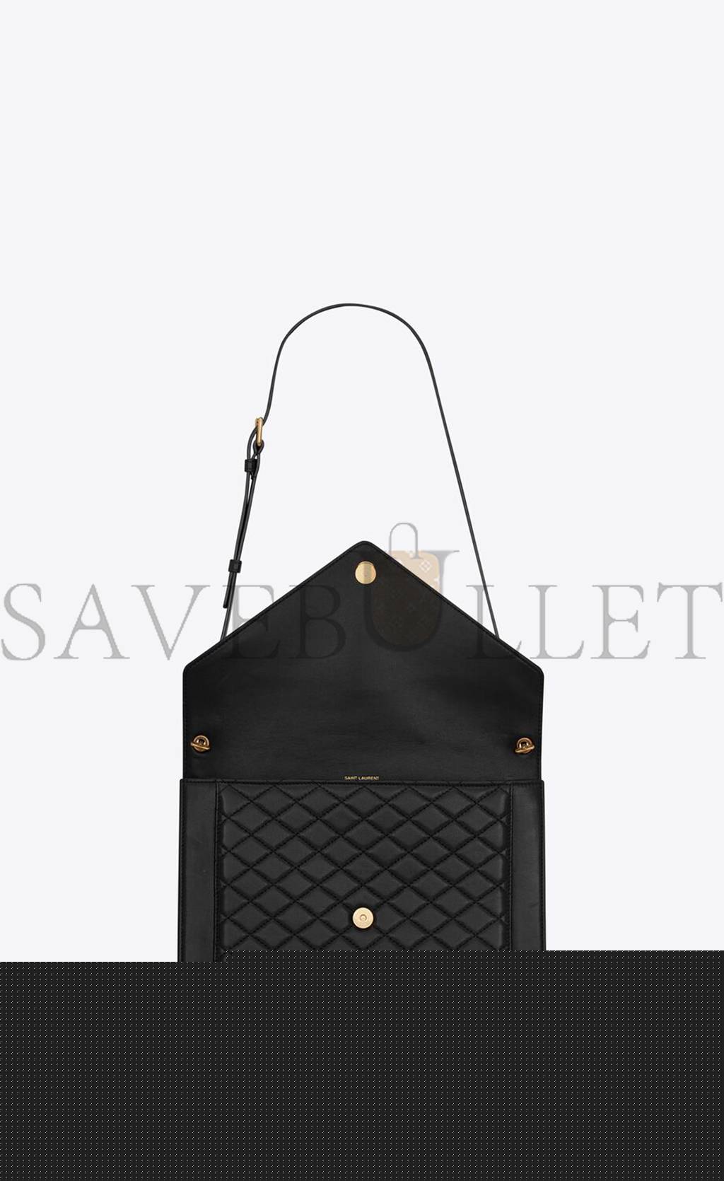 YSL GABY SATCHEL IN QUILTED LAMBSKIN 6688631EL071000 (26*18*5cm)