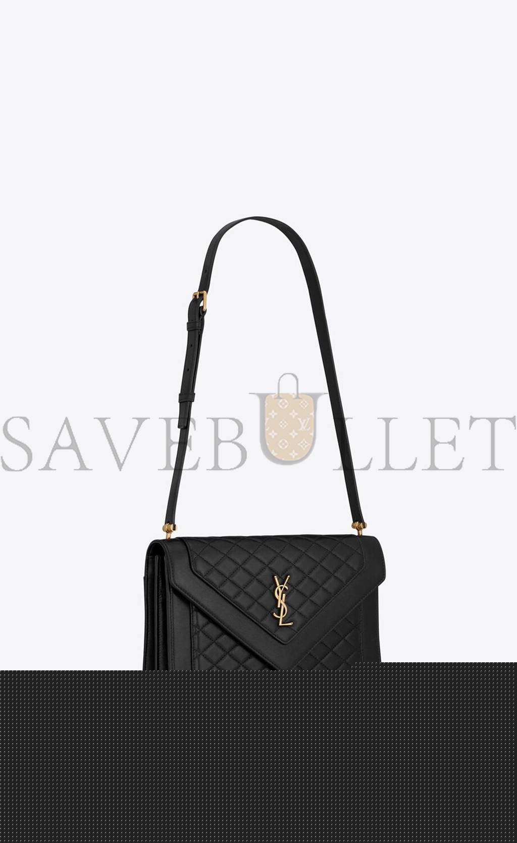 YSL GABY SATCHEL IN QUILTED LAMBSKIN 6688631EL071000 (26*18*5cm)