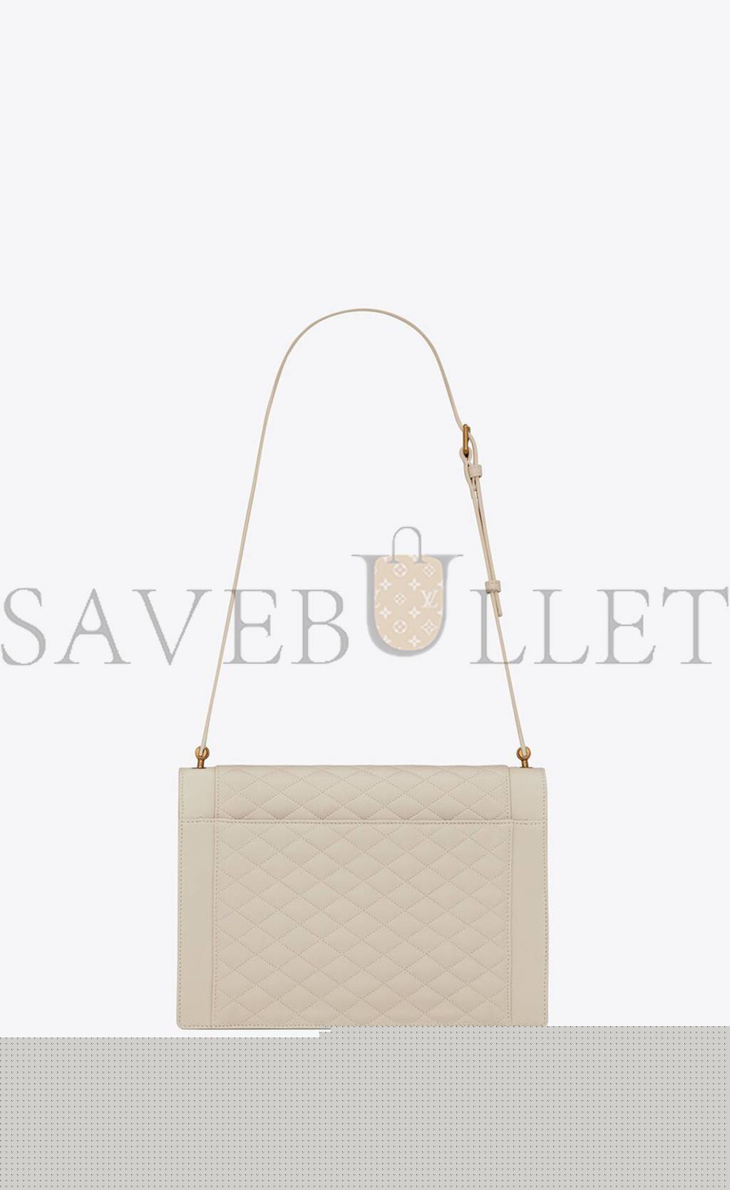 YSL GABY SATCHEL IN QUILTED LAMBSKIN 6688631EL079207 (26*18*5cm)