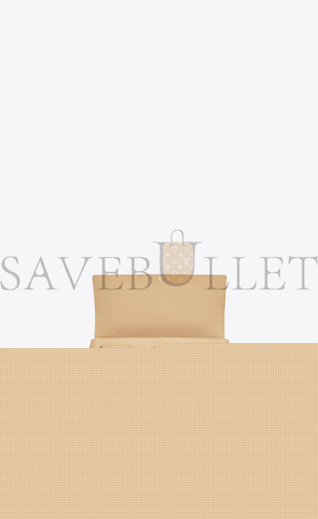 YSL LE FERMOIR SMALL TOP HANDLE BAG IN SHINY LEATHER 6869822ZA0W9141 (25*19.5*10.5cm)