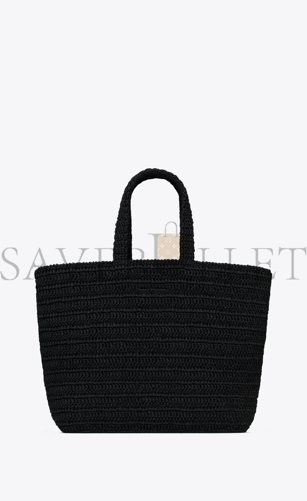 ysl rive gauche S*pple in raffia crochet 688864gaaa11031 (38*35*14.5cm)
