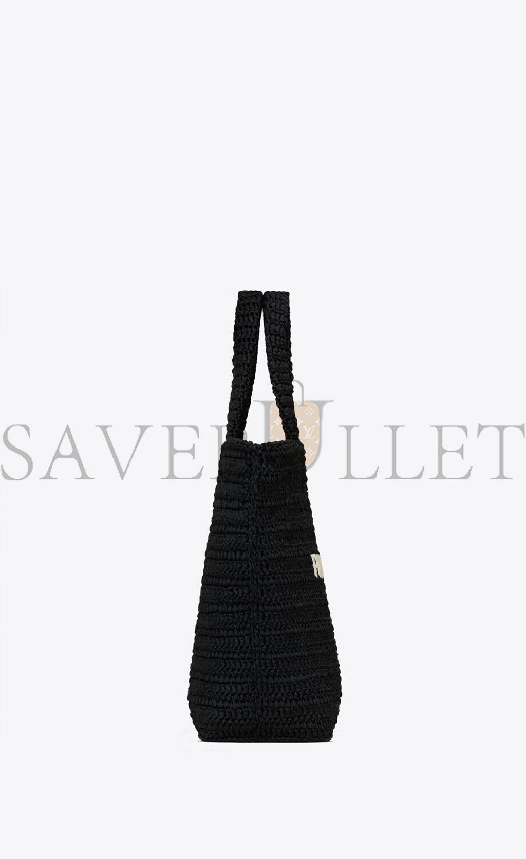 ysl rive gauche S*pple in raffia crochet 688864gaaa11031 (38*35*14.5cm)