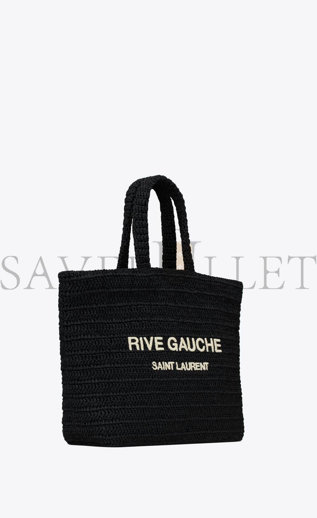 ysl rive gauche S*pple in raffia crochet 688864gaaa11031 (38*35*14.5cm)