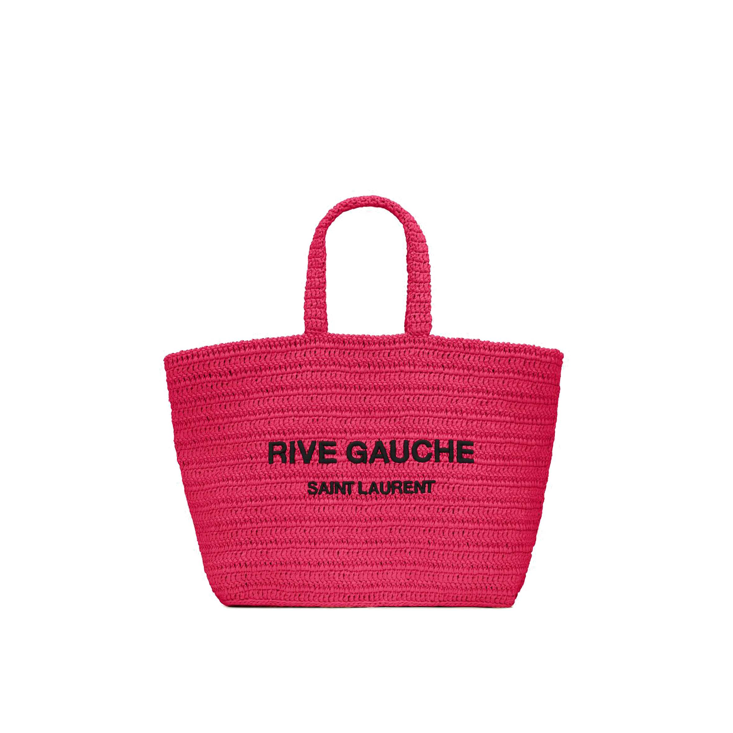 ysl rive gauche S*pple in raffia crochet 688864gaaa15693 (38*35*14.5cm)