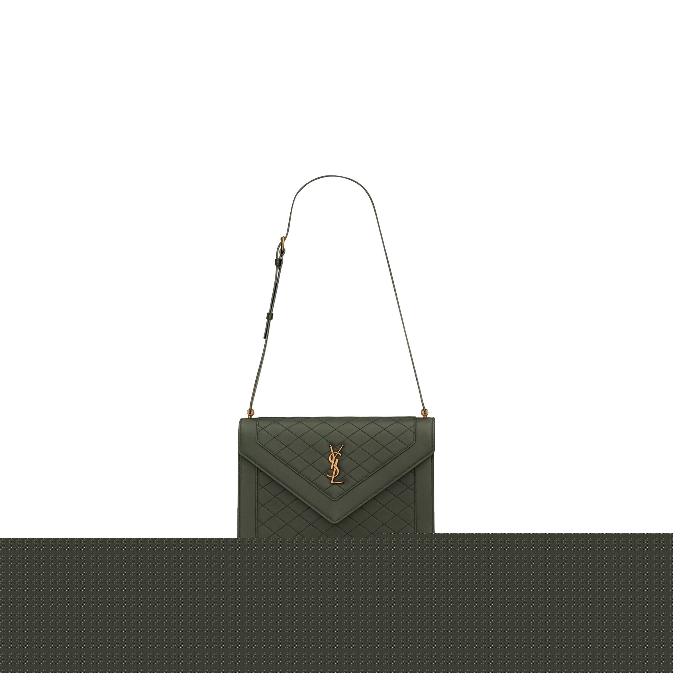 YSL GABY SATCHEL IN QUILTED LAMBSKIN 6955031EL073045 (26*18*5cm)