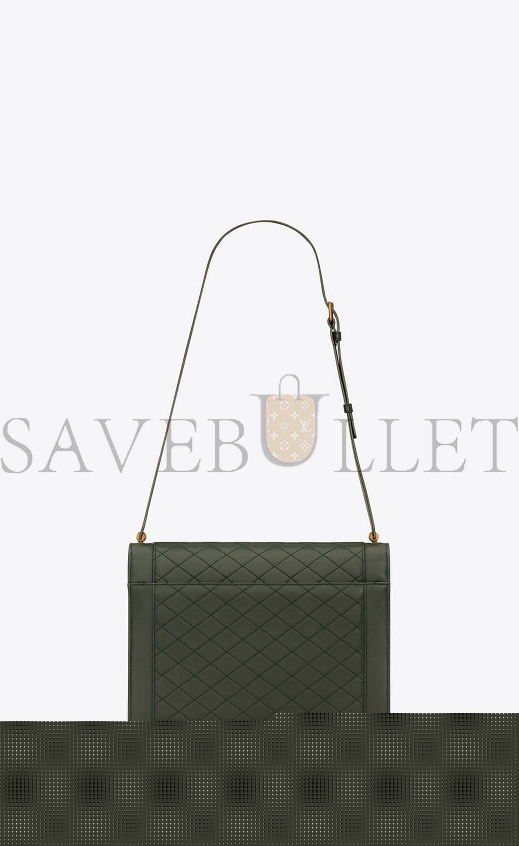 YSL GABY SATCHEL IN QUILTED LAMBSKIN 6955031EL073045 (26*18*5cm)