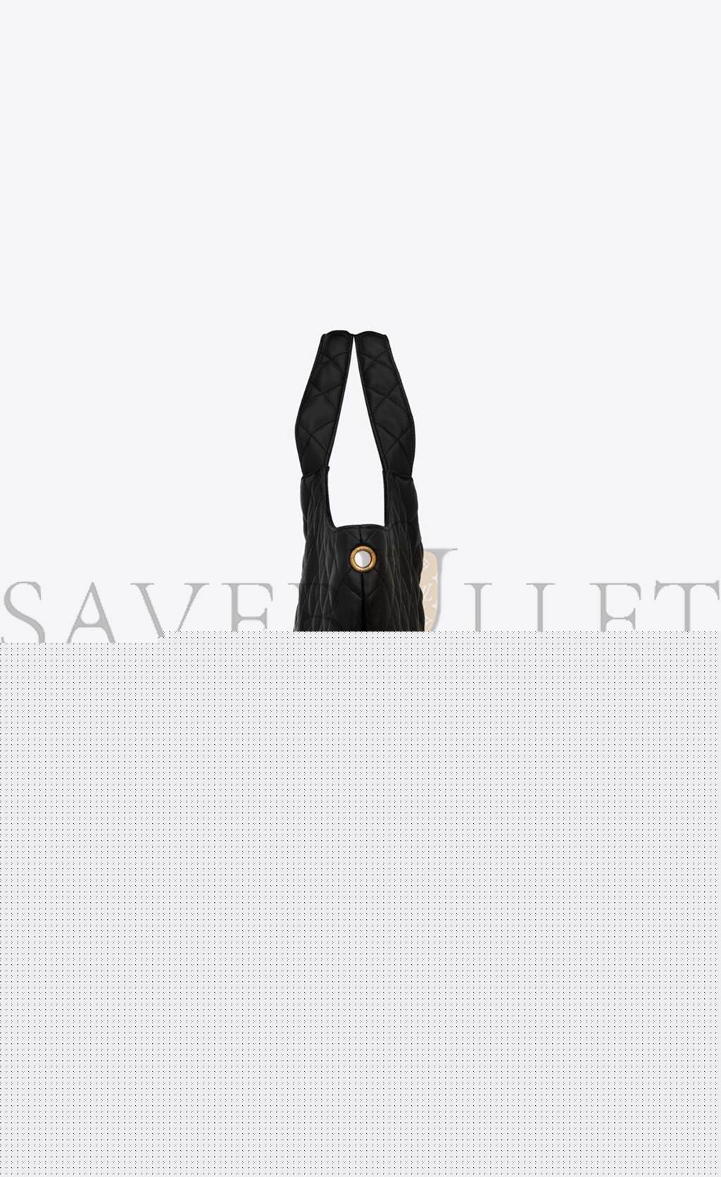 YSL ICARE MAXI SHOPPING BAG IN QUILTED LAMBSKIN 698651AAANG1000 (43*39*8cm)