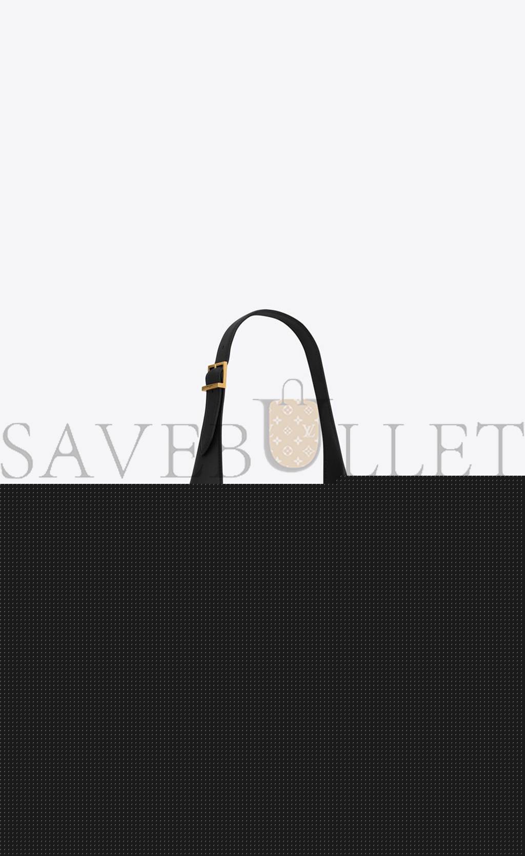YSL LE 5 A 7 SOFT SMALL IN SMOOTH LEATHER 713938AAAUQ1000 (23**22*8cm)