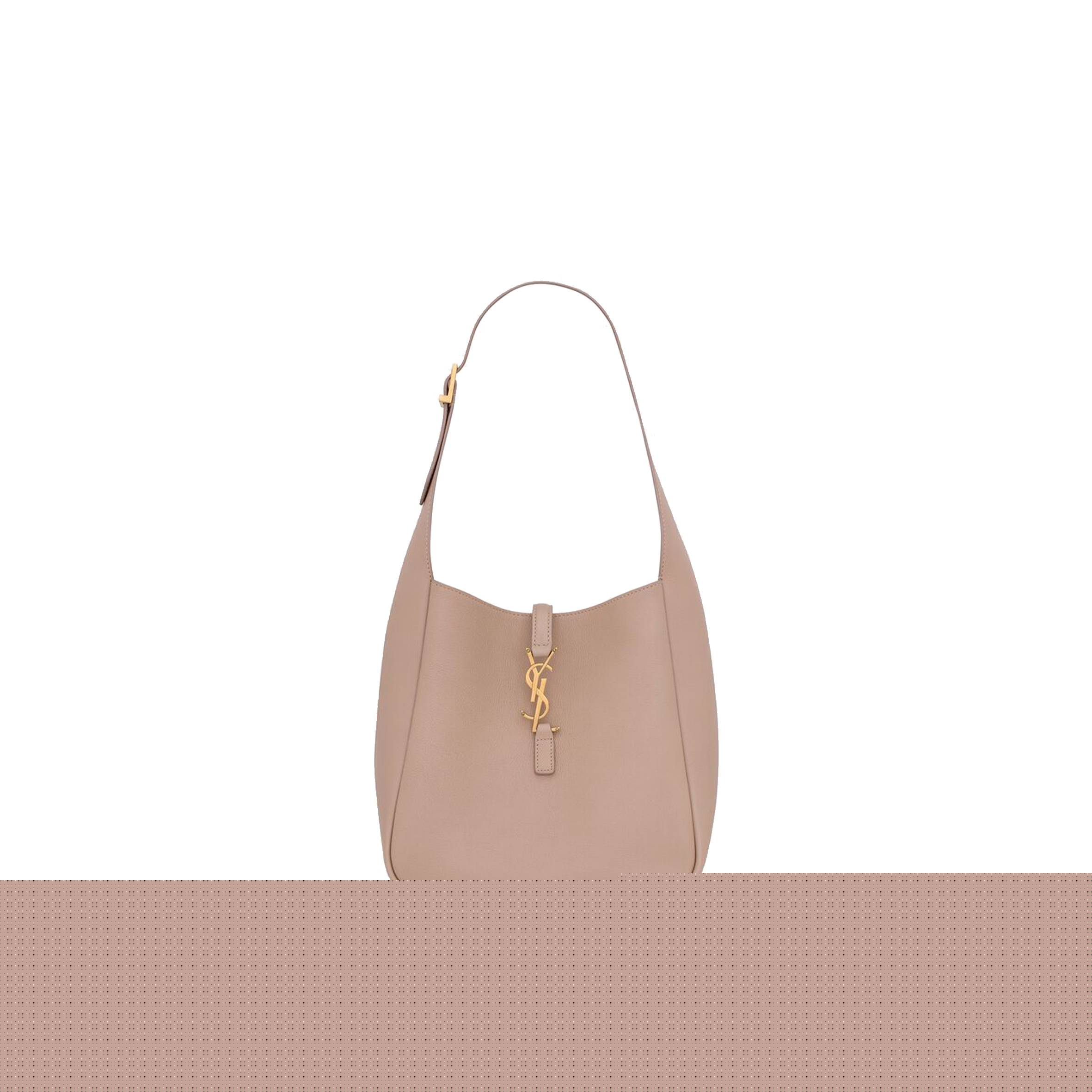 YSL LE 5 A 7 SOFT SMALL IN SMOOTH LEATHER 713938AAAUQ1722 (23*22*8cm)