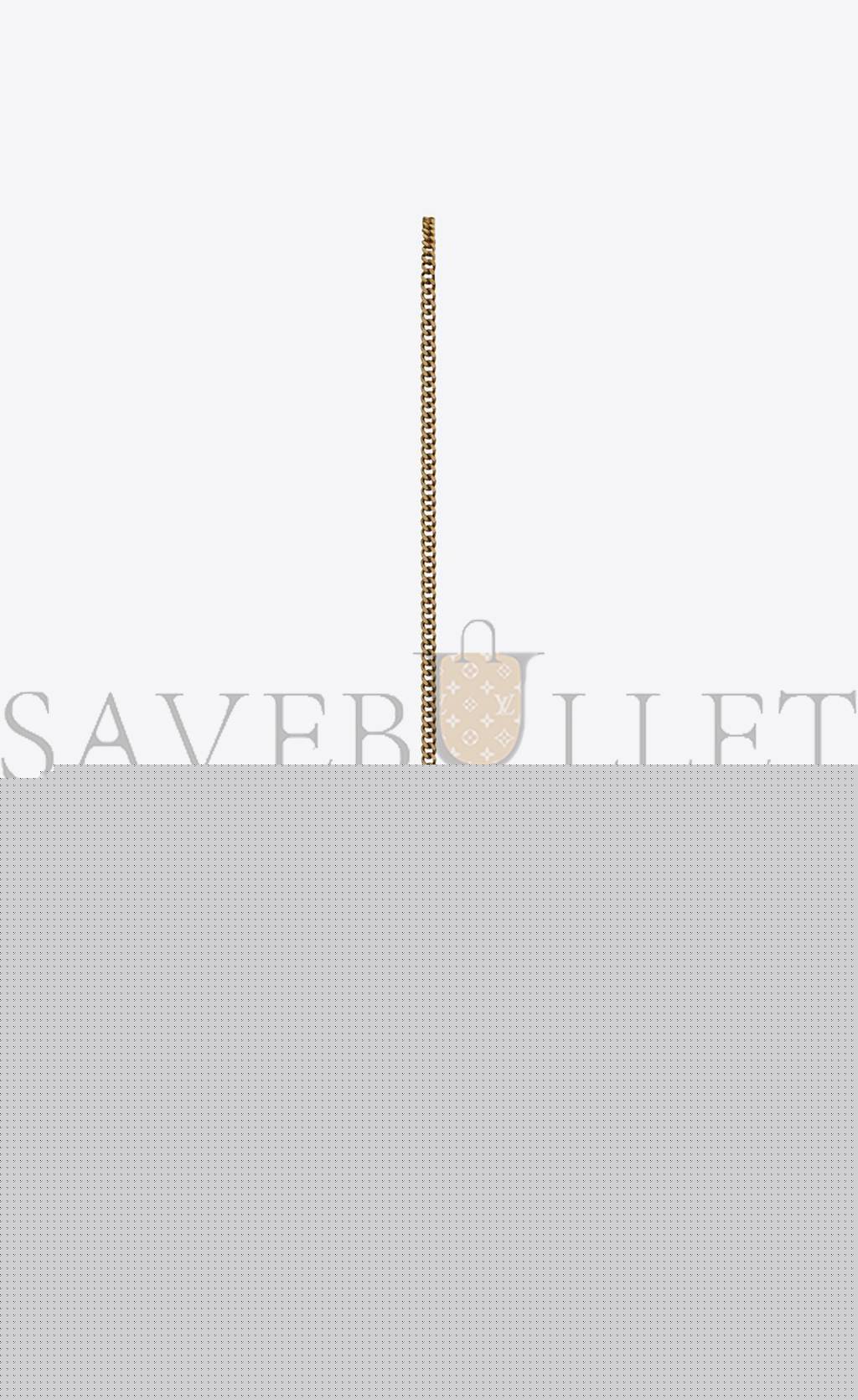 ysl kate small S*pplereversible chain bag in suede and leather 7212500ud7w1000 (22*14.5*6cm)