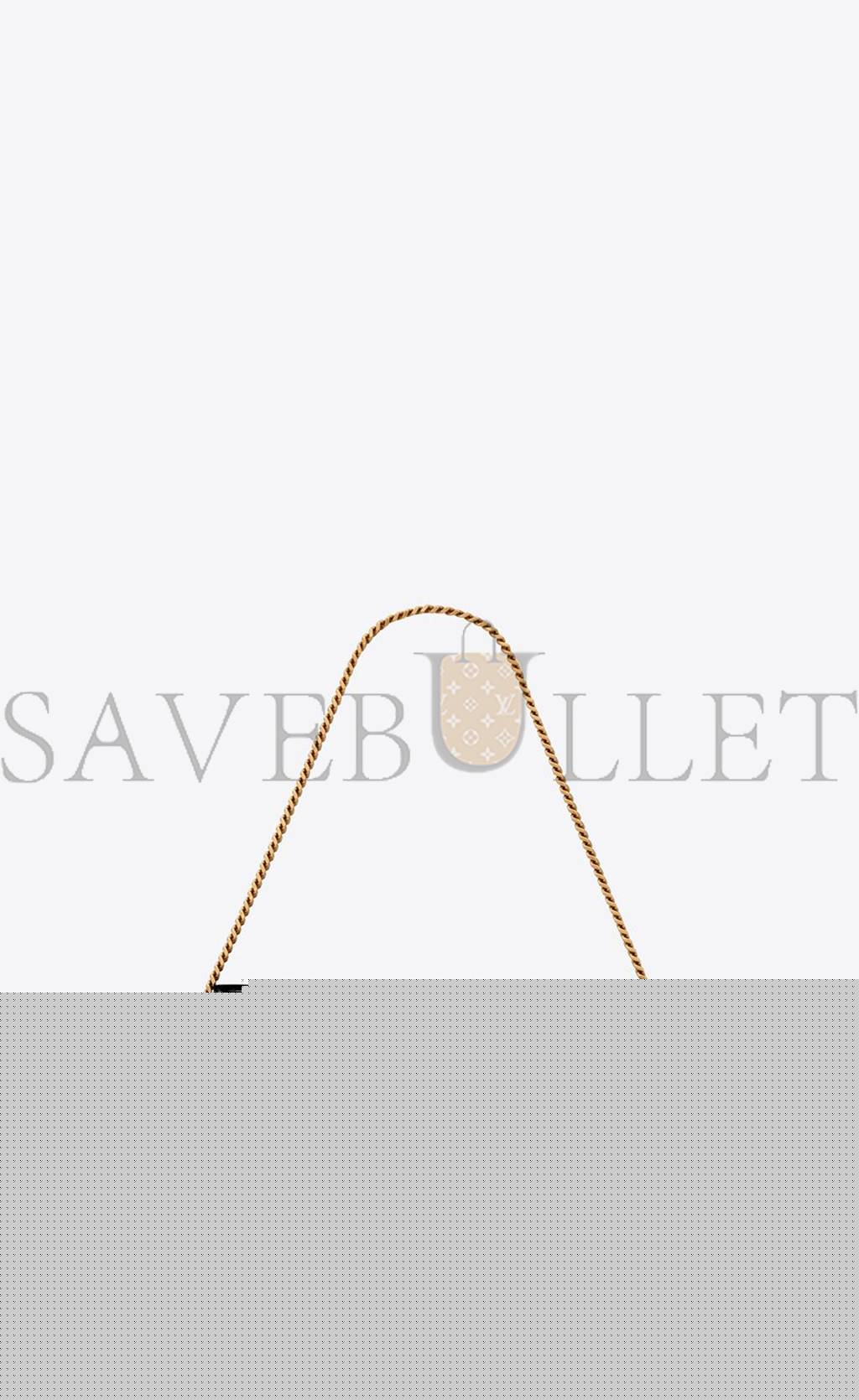 YSL KATE 99 CHAIN BAG IN ALLIGATOR-EMBOSSED LEATHER 72366015F0W1000 (26*13.5*4.5cm)