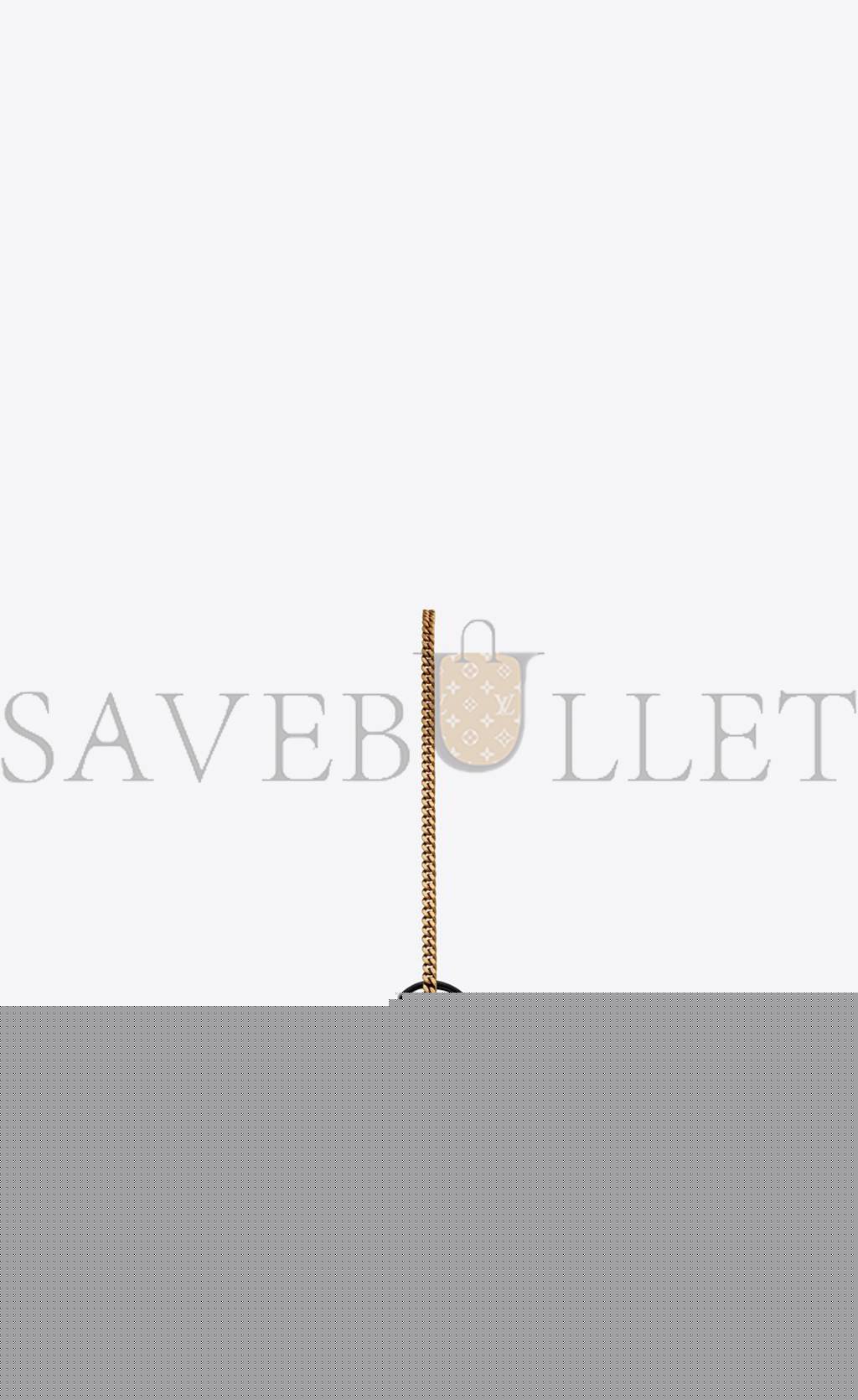 YSL KATE 99 CHAIN BAG IN ALLIGATOR-EMBOSSED LEATHER 72366015F0W1000 (26*13.5*4.5cm)