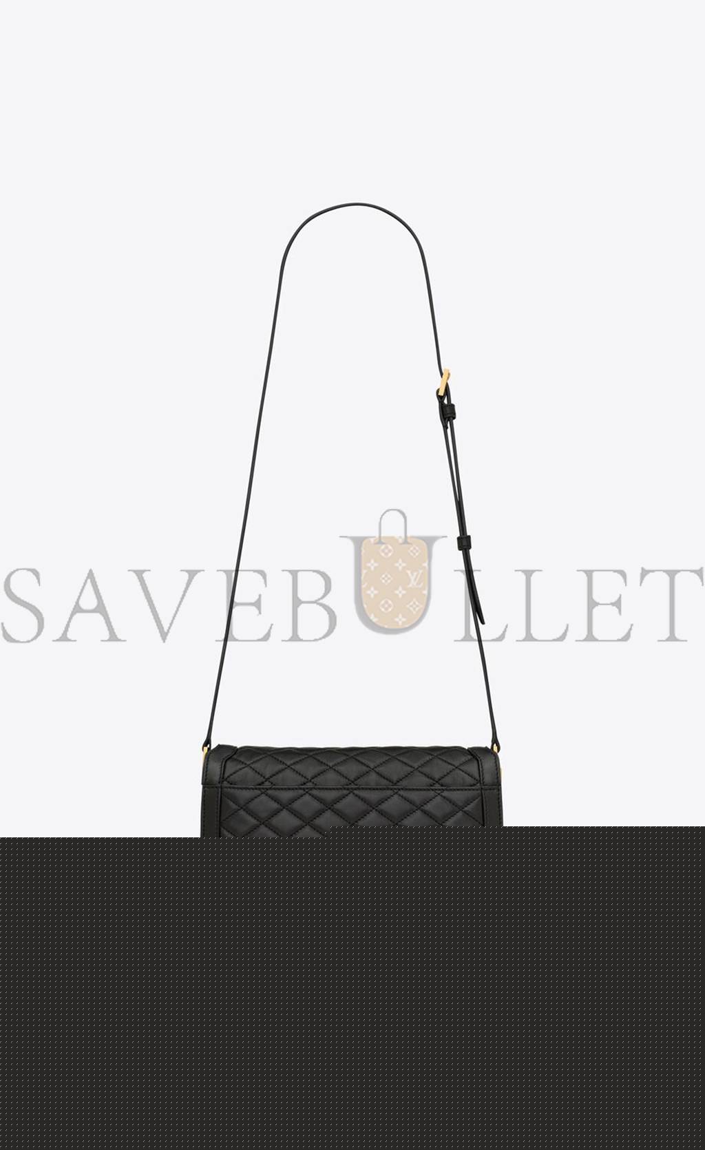 ysl solferino medium S*pple satchel in quilted lambskin (22*18*4cm)
