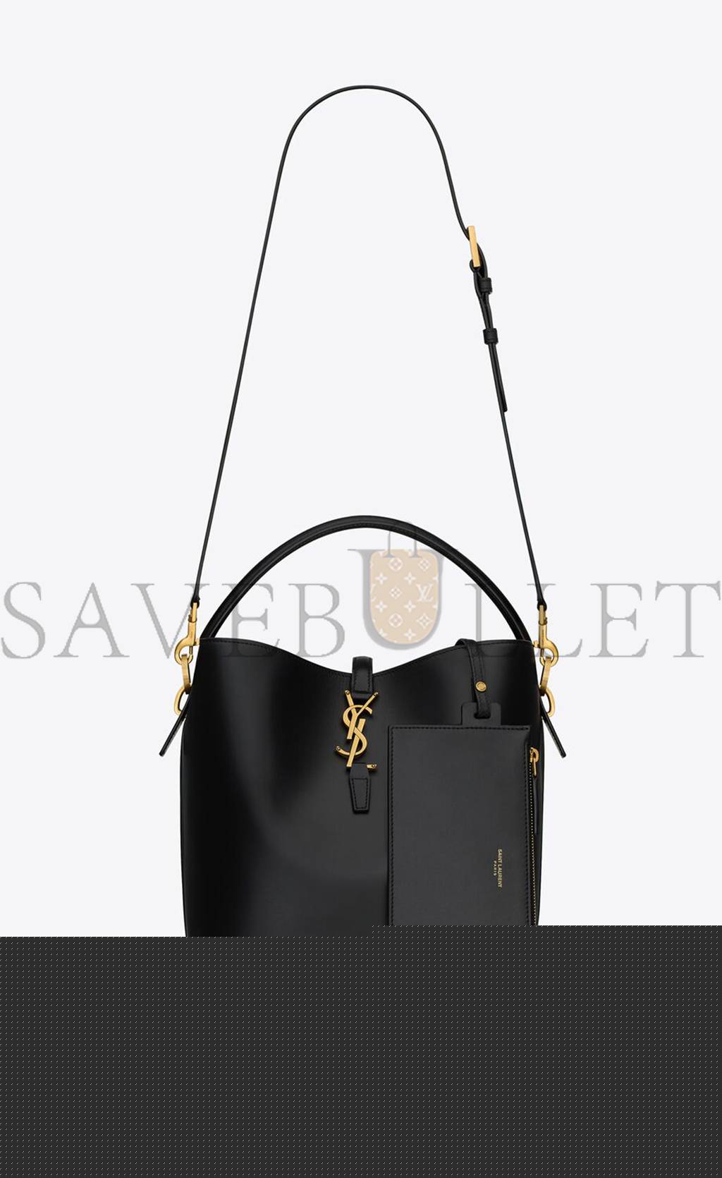 YSL LE 37 IN SHINY LEATHER 7428282R20W1000 (25*20*16cm)