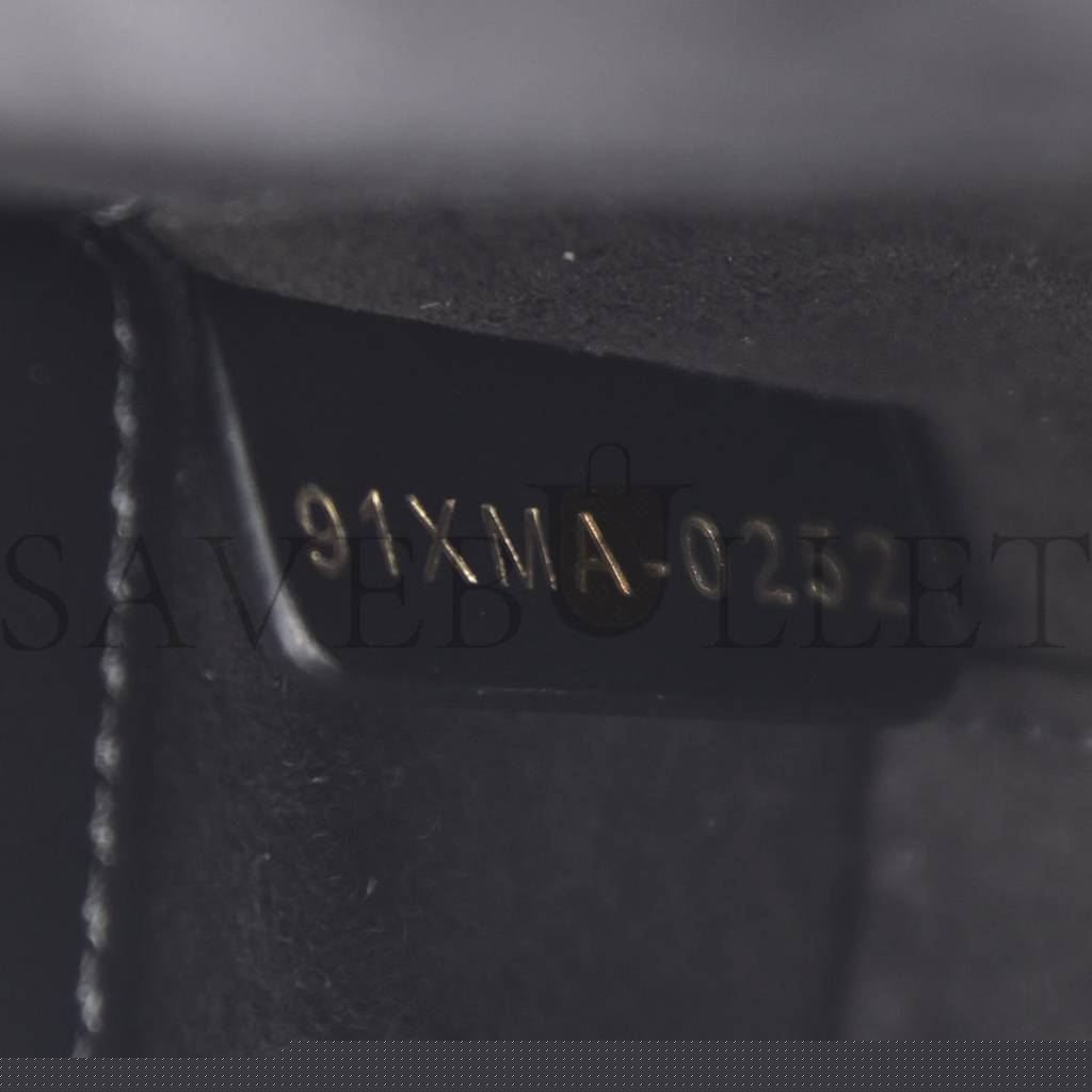 D*or calfskin cannage diamond micro lady d-joy black (17*10*8.9cm)